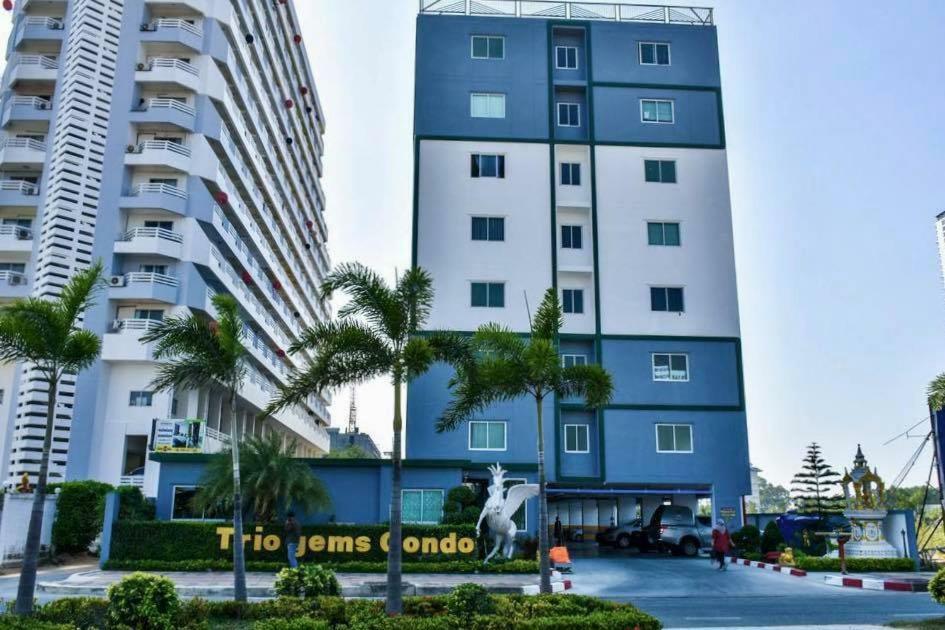 Trio Gems Condo Pattaya, Thailand Jomtien pláž Exteriér fotografie